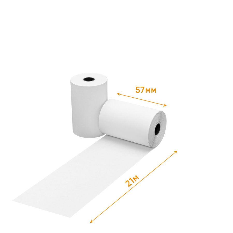 Стрічка касова Tama 57 мм x 21 м (ширина: 57 мм, довжина: 21 м)